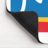 Kapstadt-Flagge Mousepad (Ecke)