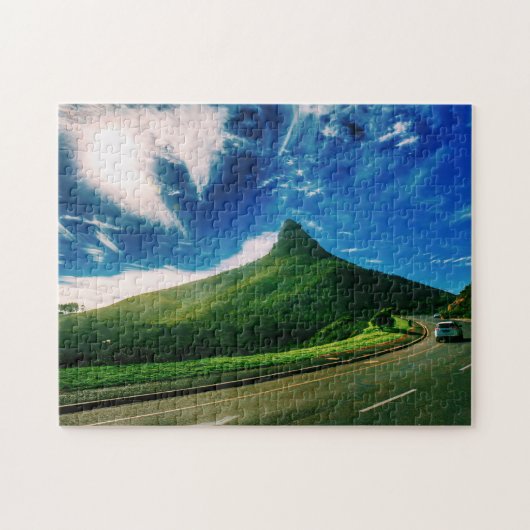 Kapstadt Löwenkopf Landschaft Südafrika Puzzle (Horizontal)