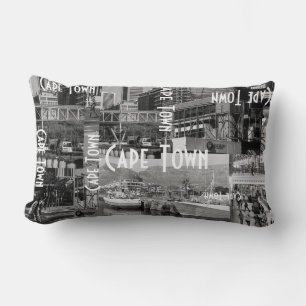 Kapstadt Monochrome Stadtarchitektur Lendenkissen