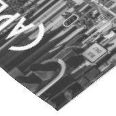 Kapstadt Monochrome Stadtarchitektur Tischdecke (Schrägansicht)