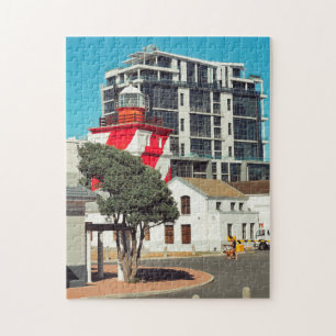 Kapstadt Mouille Point Leuchtturm Südafrika Puzzle