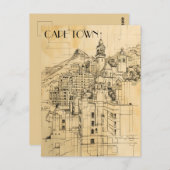 Kapstadt Postkarte (Vorne/Hinten)