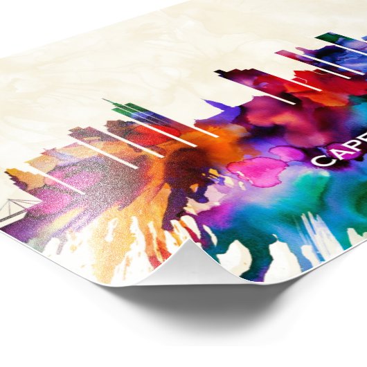 Kapstadt Skyline Fotodruck (Ecke)