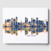 Kapstadt Skyline Gästebuch (Rückseite)