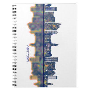 Kapstadt Skyline Notizblock