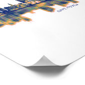 Kapstadt Skyline Poster (Ecke)