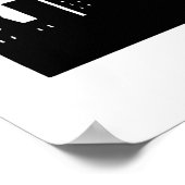 Kapstadt Skyline (Südafrika) Poster (Ecke)