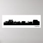 Kapstadt Skyline (Südafrika) Poster (Vorne)