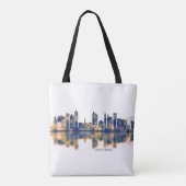 Kapstadt Skyline Tasche (Rückseite)