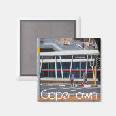 Kapstadt Stadtansicht Stadtbesichtigung ZA Südafri Magnet (Vorderseite/Rückseite)