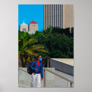 Kapstadt Stadtansicht Stadtbesichtigung ZA Südafri Poster