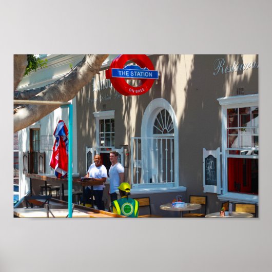 Kapstadt Stadtarchitektur Stadt Südafrika Poster (Vorne)