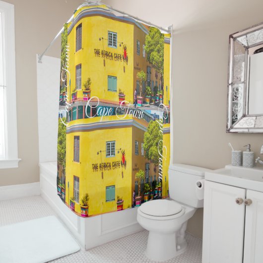 Kapstadt Stadtbild Architektur Südafrika Duschvorhang (Beispiel)