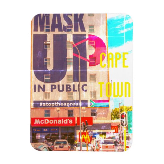 Kapstadt Stadtbild Architektur Südafrika Magnet (Vertikal)