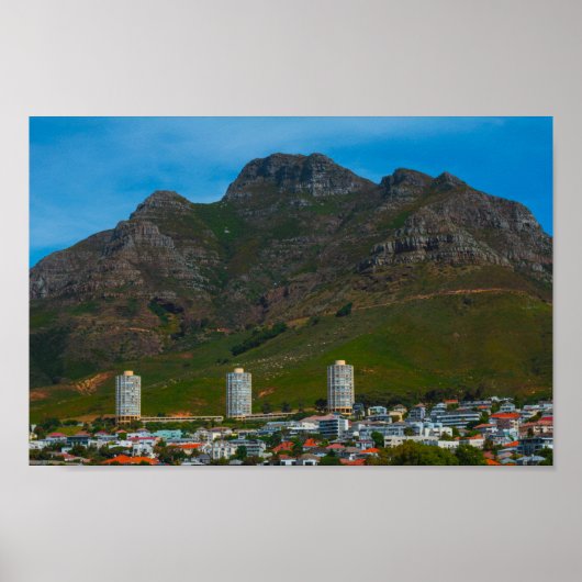 Kapstadt Stadtbild Architektur Südafrika Poster (Vorne)