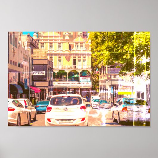 Kapstadt Stadtbild Architektur Südafrika Poster (Vorne)