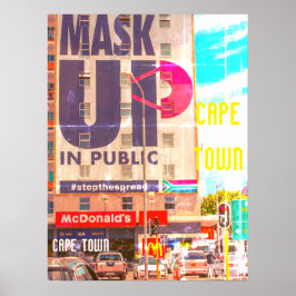 Kapstadt Stadtbild Architektur Südafrika Poster