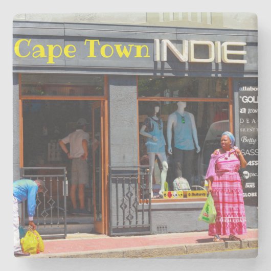 Kapstadt Stadtbild Architektur Südafrika Steinuntersetzer (Vorderseite)