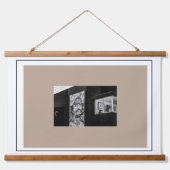 Kapstadt Stadtbild Architektur Südafrika Wandteppich Mit Holzrahmen (Vorne)