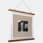 Kapstadt Stadtbild Architektur Südafrika Wandteppich Mit Holzrahmen (Gewinkelt)