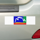 Kapstadt-Stadtflagge Autoaufkleber (Auf Auto)