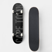 Kapstadt - Städtischer Stil - Skateboard (Vorne)
