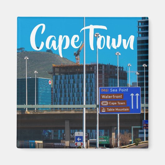 Kapstadt Stadtzentrum Stadtbild Südafrika Magnet (Vorne)