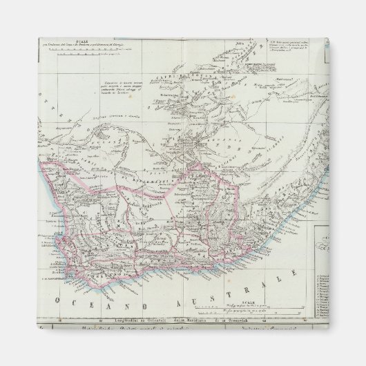 Kapstadt, Südafrika 2 Magnet (Vorne)