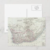 Kapstadt, Südafrika 2 Postkarte (Vorne/Hinten)