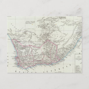 Kapstadt, Südafrika 2 Postkarte
