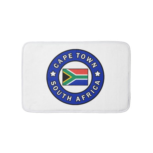 Kapstadt Südafrika Badematte (Vorderseite)
