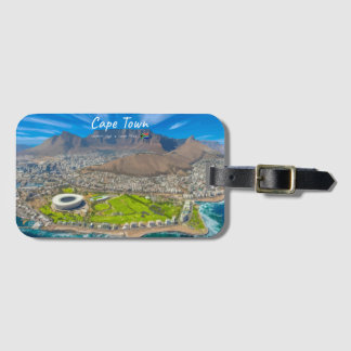 Kapstadt, Südafrika - Blick auf den Tafelberg Gepäckanhänger