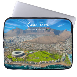 Kapstadt, Südafrika - Blick auf den Tafelberg Laptopschutzhülle