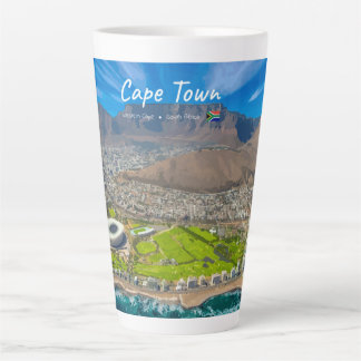 Kapstadt, Südafrika - Blick auf den Tafelberg Milchtasse