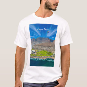 Kapstadt, Südafrika - Blick auf den Tafelberg T-Shirt