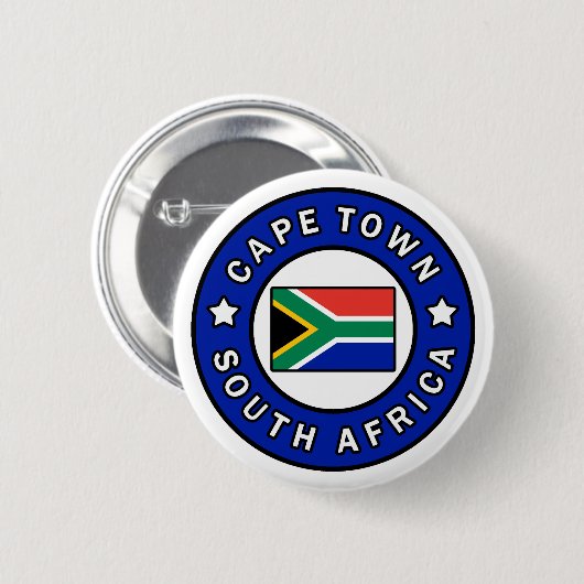 Kapstadt Südafrika Button (Vorne & Hinten)