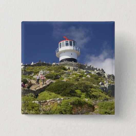 Kapstadt, Südafrika. Ein Leuchtturm auf der Button (Vorderseite)