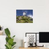 Kapstadt, Südafrika. Ein Leuchtturm auf der Poster (Heimbüro)