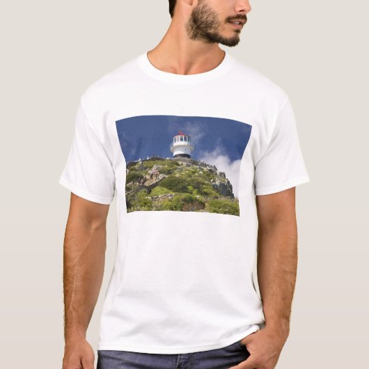 Kapstadt, Südafrika. Ein Leuchtturm auf der T-Shirt (Vorderseite)
