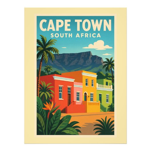 Kapstadt, Südafrika Fotodruck (Vorne)