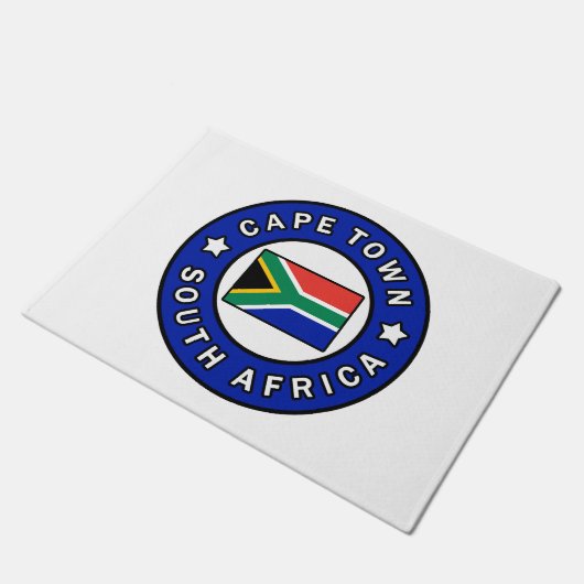 Kapstadt Südafrika Fußmatte (Schrägansicht)