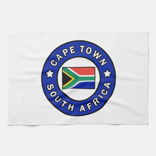 Kapstadt Südafrika Geschirrtuch (Horizontal)