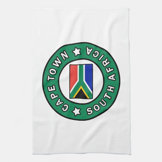 Kapstadt Südafrika Geschirrtuch (Vertikal)