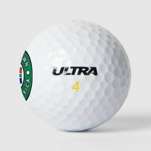 Kapstadt Südafrika Golfball (Logo)