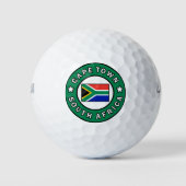 Kapstadt Südafrika Golfball (Vorderseite)