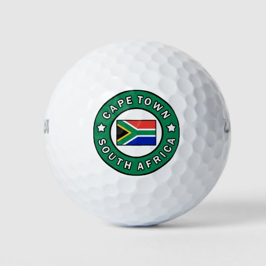 Kapstadt Südafrika Golfball (Vorderseite)