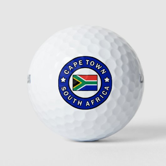 Kapstadt Südafrika Golfball (Vorderseite)