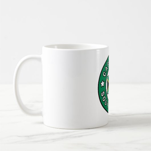 Kapstadt Südafrika Kaffeetasse (Links)