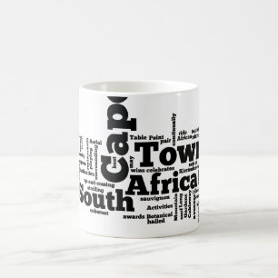 Kapstadt, Südafrika Kaffeetasse