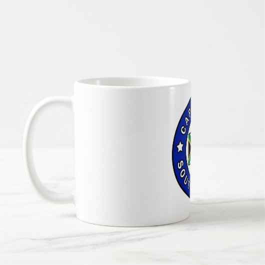Kapstadt Südafrika Kaffeetasse (Links)